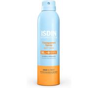 ISDIN Fotoprotector Transparent Spray Wet Skin 250Ml, Fotoprotettore Spray a Rap