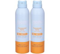 ISDIN Fotoprotector Transparent Spray Wet Skin SPF 30 2x250 ml Flacone