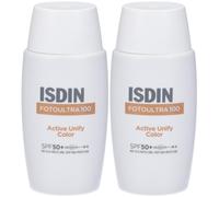 ISDIN Fotoultra 100 Active Unify Color SPF50+ 2x50 ml