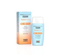 ISDIN Fusion Fluid SPF 50+ (50 ml) | Crema Solare Viso Opacizzante e Non Comedog