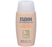 ISDIN Fusion Water Magic Color Light SPF50 50 ml Crema solare