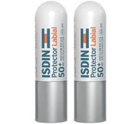 ISDIN Protector Labial SPF 50+ 2x4,8 g Rossetto