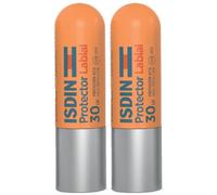 ISDIN Protettore Labiale SPF30 Protezione Solare Labbra 2x4,8 g Rosset