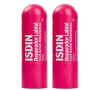 ISDIN Reparador Labial Stick Labbra Colorato Rosa 2x1 St
