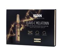 Isdinceutics Flavo-C Melatonin Siero Riparatore Da Notte Antirughe VISO 10 Fiale