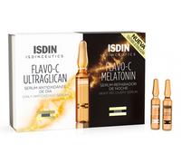 ISDIN Flavo-C Melatonin & Ultraglican Routine Antiossidante 10+10 Fiale