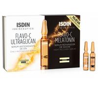 Isdin Isdinceutics Flavo-C Melatonin + Ultraglican 10 + 10 Ampollas