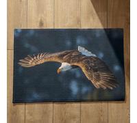 Isdreem Zerbino da Esterno Offerta Tappeti Zerbini da Esterno Aquila Zerbino da Esterno Divertente Tappeto Soggiorno Cotone Felpato Leggero Antiscivolo, 50x80cm