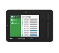 ISDT BG-8S Tester di Capacità della Batteria, Controller LCD per Tensione e Capacità della Batteria, Bilanciatore Intelligente per Batterie LiPo/Life/Li-ion/NiMH/NiCd