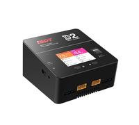 ISDT D2 Mark 2 - Alimentatore di rete da 200 W, 12 A, batteria LiPo, caricabatteria AC DC Dual per modelli RC 1-6S agli ioni di litio Life NiCd NiMH LiHV PB