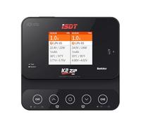 ISDT K2 Zip Lipo - Caricatore da 1-8S AC 200W DC 500Wx2 20A Smart Charger per Life, Lilon, LiPo, LiHv/Pb/NiMH