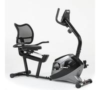 ISE Cyclette Reclinata Casa con Freno Magnetico, Cyclette con Schienale, Cyclette Orizzontale con Sensori di Pulsazioni/Display LCD/8 Livelli di Resistenza, Cyclette da Seduti/Recumbent con Ergometro