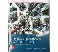 ISE Financial & Managerial Accounting – McGraw-Hill Education