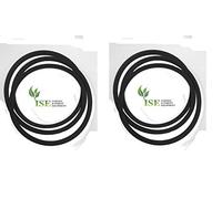 ISE® Set di cinghie di ricambio per trasmissione e ponte per Castel Garden NJ...