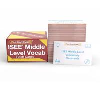 ISEE Middle Level Vocabulary Study Cards: ISEE Middle Level Vocabulary Test Prep and Practice [Full Color Cards]
