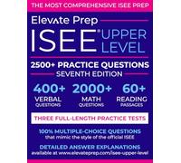 Lisa James Elevate Prep ISEE Upper Level (Tascabile)