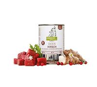 ISEGRIM Lattina Cane Adulto Cervo + Acquaturma, Bacche ed Erbe Selvatiche, 400 g, Cane