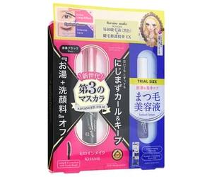 ISEHAN - Kiss Me Heroine Make Long & Curl Mascara + Eyelash Serum Set 1 set