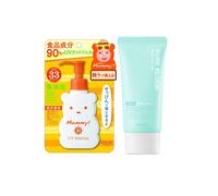 ISEHAN - Kiss Me Mommy UV Mild Gel SPF33 PA+++ - 100ml X APIEU Pure Block Aqua Sun Gel SPF50+ PA+++