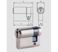 ISEO 8209.CILINDRO F5 NIC. 50-40/10