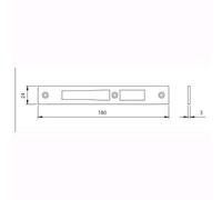 Iseo Art. 038.030 Contropiastra X Serr.783.1