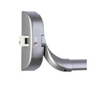 Iseo Idea Bolt Dispositivo Per Barra A Spinta Maniglia Antipanico Argento