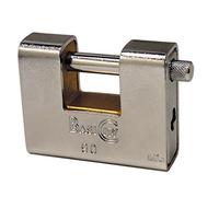 Lucchetto antiscasso corazzato aditus iseo ottone/acciaio sabbiato chiavi 3 mm 7