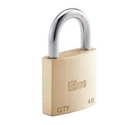 ISEO P700 LUCCHETTO CITY ARCO 40MM OTTONE 10 PZ