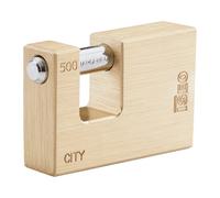 ISEO P740 LUCCHETTO CITY P/SERRANDA 55MM OTTONE