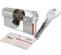 Iseo Cilindro R6 Plus 30x30 mm 5 chiavi nichelato con Security Card