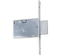 Serratura metallo infilare 661 iseo b.q zinc f.mm 25 dm m4 h.mm 82 e.mm 70 Iseo