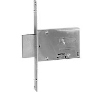 Serratura metallo infilare 661 iseo b.q zinc f.mm 25 dm m4 h.mm 82 e.mm 70 Iseo
