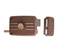 SERRATURA PORTONCINO DA APPLICARE ART. 432 3 mandate Sx - E 60 ISEO 2 PZ
