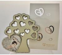 ISERINIA Albero della vita 12x13 cm con cuore MATERNITA made in italy in 0A2T