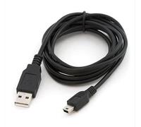 iSeventy9 Cavo dati e ricarica USB mini da 2 m compatibile per Garmin GPS Edge 200 500 605 705 810 Touring, SAT NAV-Nero