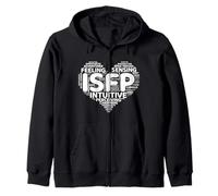 ISFP Adventurer Divertente Rapporto di personalità introverso Felpa con Cappuccio