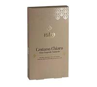 ISHA cosmetics-Castano chiaro- tinta vegetale in polvere -testato dermatologicamente e al nichel<1ppm-vegan-100g