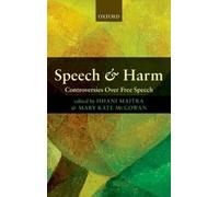 Ishani Maitra Speech and Harm (Copertina rigida)