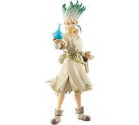 Ishigami Senkuu Action Figure Dr Stone Action Figure Manga Personaggio Statua Posizione in piedi Modello PVC Ornamenti Desktop Decorazione Souvenir Collezione Regalo per i fan