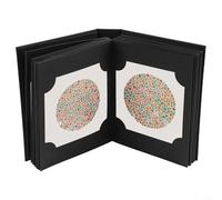 Ishihara - Libro di test di optometria per identificare il daltonismo, strumento essenziale per i professionisti della cura degli occhi, 38 pezzi