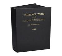 Ishihara Strumento Diagnostico Test Professionale con Set Completo di 38 Piastre