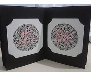 Ishihara Test Chart Book, for Colour Deficiency