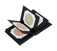 Ishihara Test Chart Books for Color Deficency 38 piastre con manuale utente e Occluder One Eye.