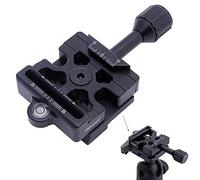 iShoot - Adattatore per treppiedi a sgancio rapido, adatto per convertire la piastra a sgancio rapido Arca-Swiss a manfrotto RC2 treppiede a testa sferica, compatibile con Manfrotto 200PL / 410PL