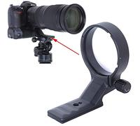iShoot Anello di montaggio per treppiede Collare per obiettivo compatibile con Nikon Nikkor AF-S 200-500mm F5.6E ED VR, Porta Staffa di Supporto per Lenti Arca Fit Piastra a Sgancio Rapido Fotocamera