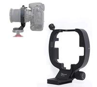 iShoot Anello di montaggio per treppiede, supporto per obiettivo Nikon PC-E Micro NIKKOR 45 mm f/2.8D ED e Nikon PC-E NIKKOR 24 mm f/3.5D ED Tilt-Shift, piastra a sgancio rapido integrata Arca-Swiss