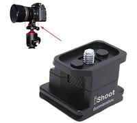 iShoot Base Anello di montaggio per treppiede piede Collare per obiettivo compatibile con Sigma MC-21 EF-L Adattatore convertitore, Porta Staffa di Supporto Lenti è Arca Fit Piastra a Sgancio Rapido