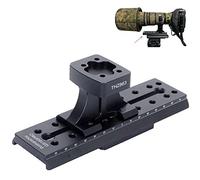 iShoot Base Anello di montaggio per treppiede piede Collare per obiettivo Supporto compatibile Nikon Z 400mm f/2.8 TC VR S, Z 600mm f/4 TC VR S, Z 800mm f/6.3 VR S, per Testa fluida Manfrotto Sachtler