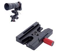 iShoot Convertitore per montaggio su adattatore a morsetto Arca-Swiss Fit piastra a sgancio rapido 200PL/410PL piastra a morsetto RC4, compatibile con Manfrotto 405/410/488RC4/498RC4/808RC4