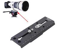iShoot Piastra a sgancio rapido per fotocamera, compatibile con treppiedi Fluid Head Manfrotto serie 500, serie 700 e Sachtler FSB 10T/8T/6T, DV2/DV8/DV10SB/DV12SB, V14/V18/ACE XL Series